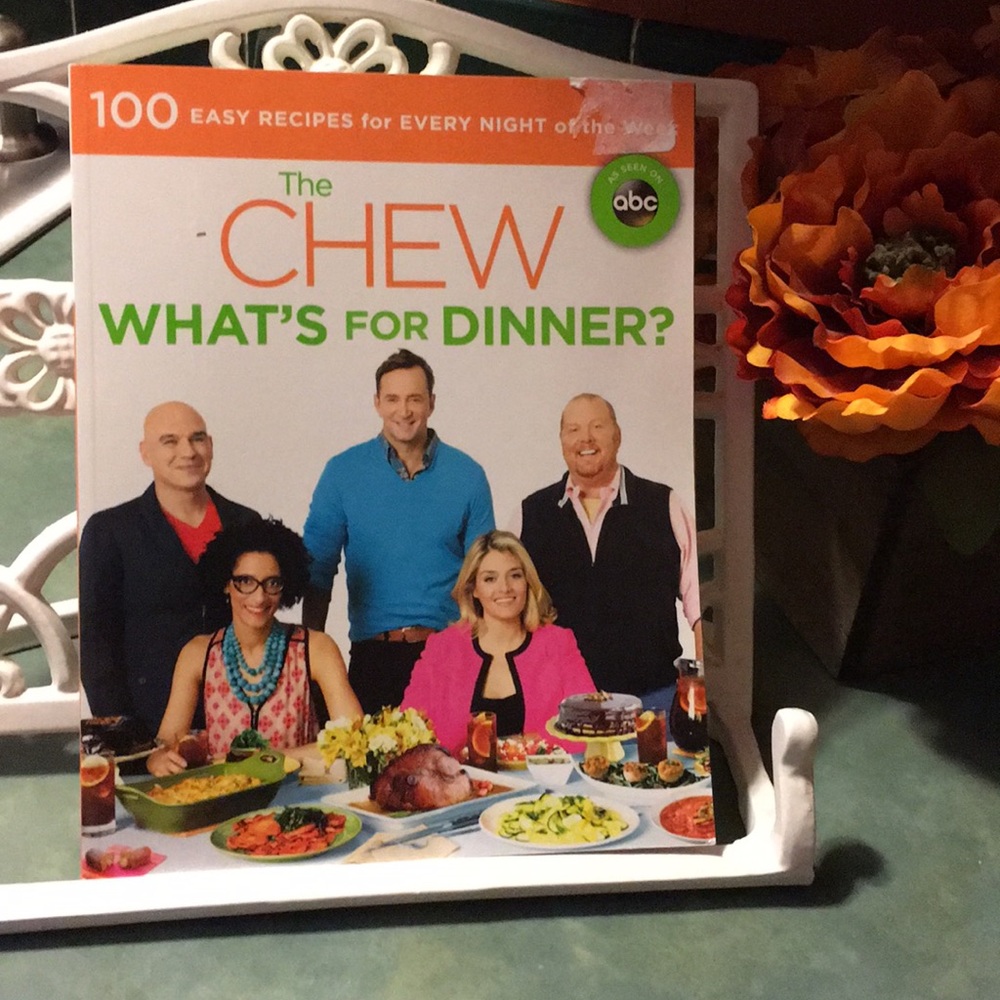 The Chew tv show cookbook.